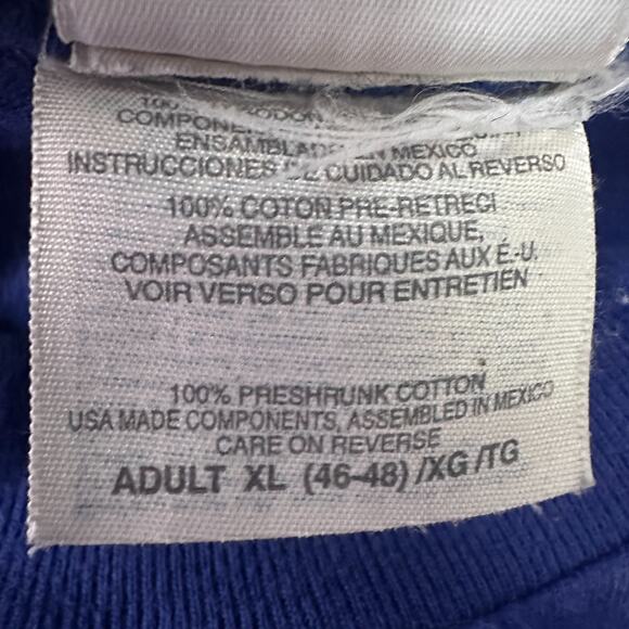 Vintage House of Blues Devil Fishing T-Shirt Men’s XL Blue Short Sleeve Pullover - Picture 5 of 12